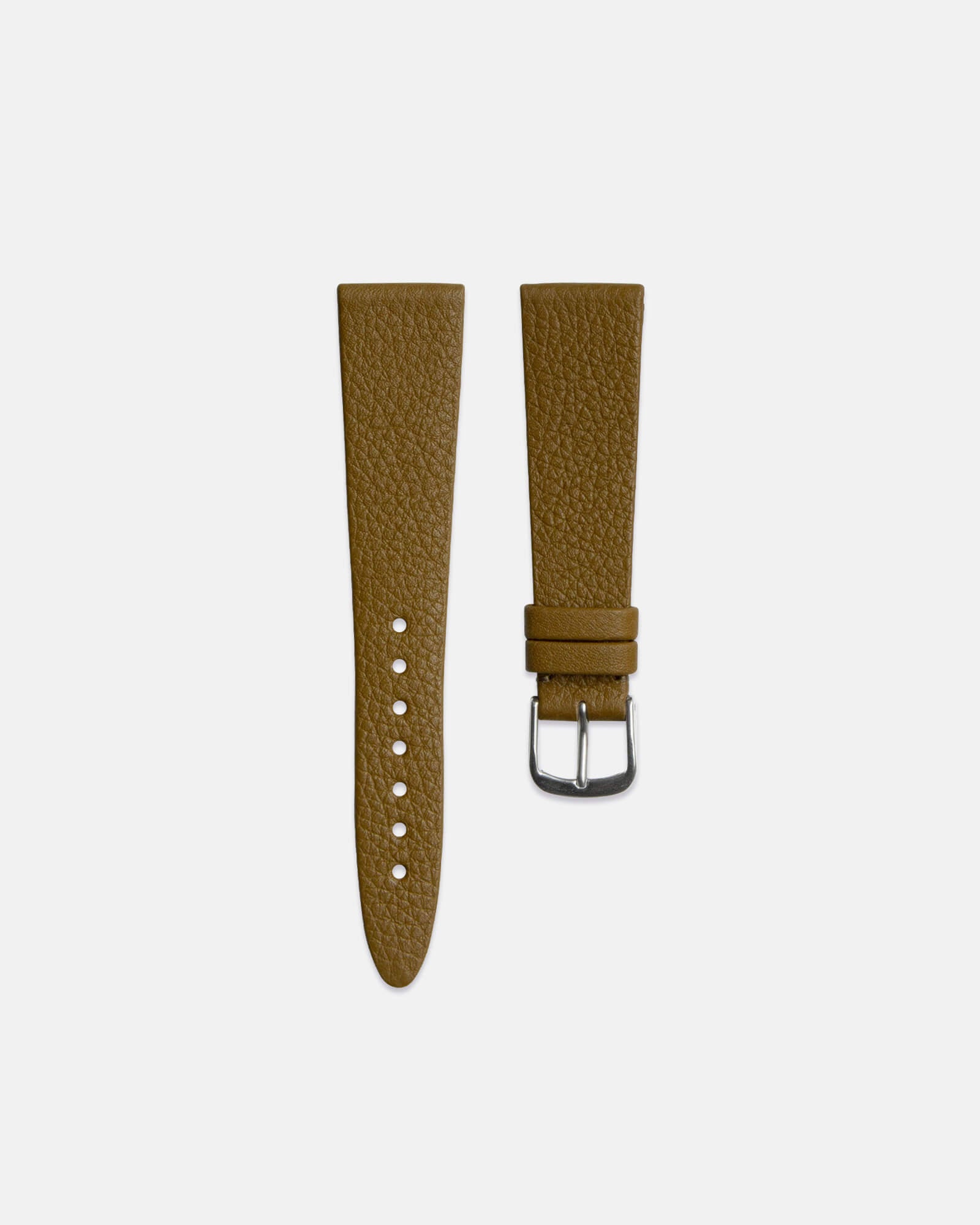 1969 Vintage Gold Grained Calfskin Watch Strap - Made in France