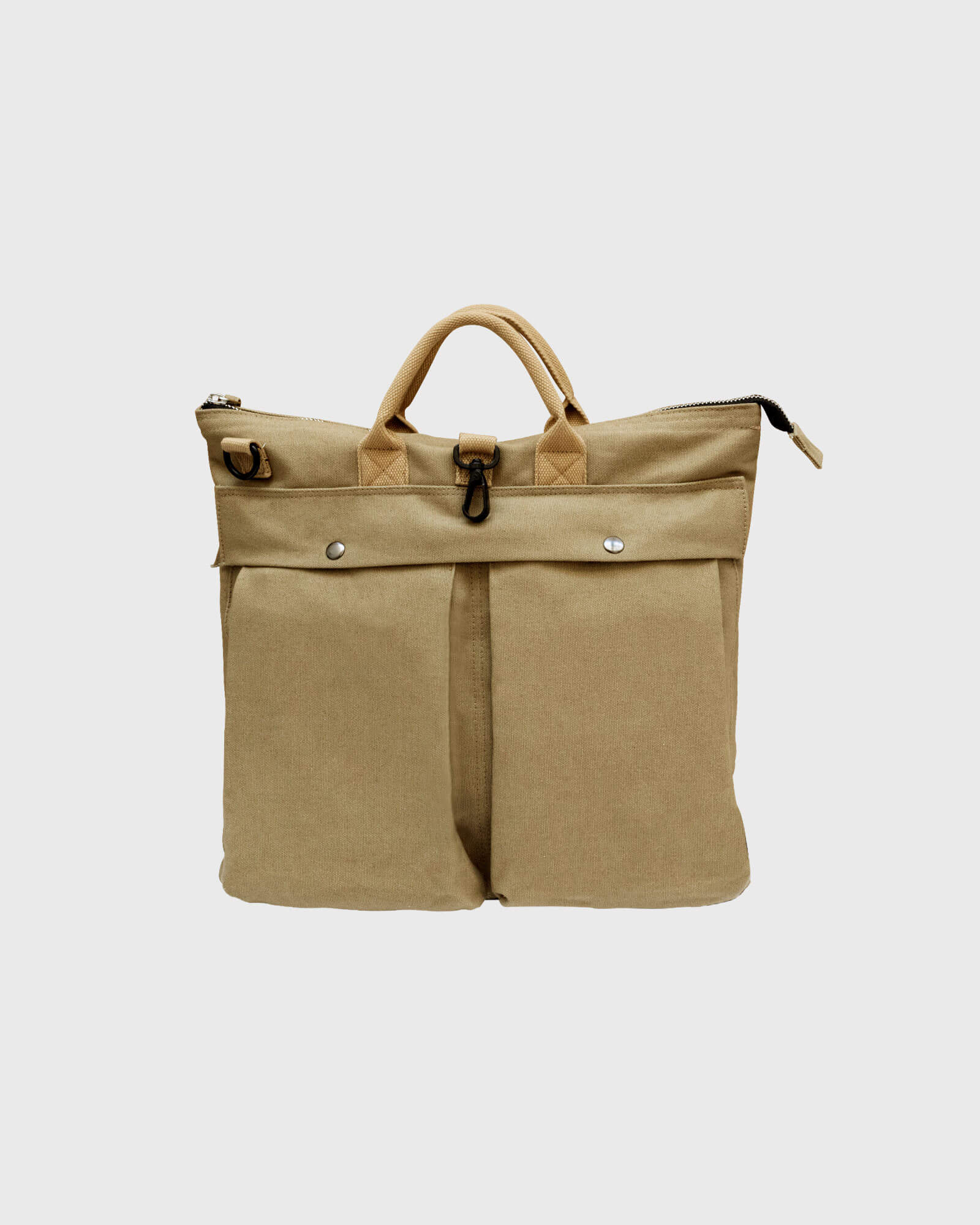 Maverick Helmet Bag - Cotton canvas bag - Desert Sand – Joseph Bonnie