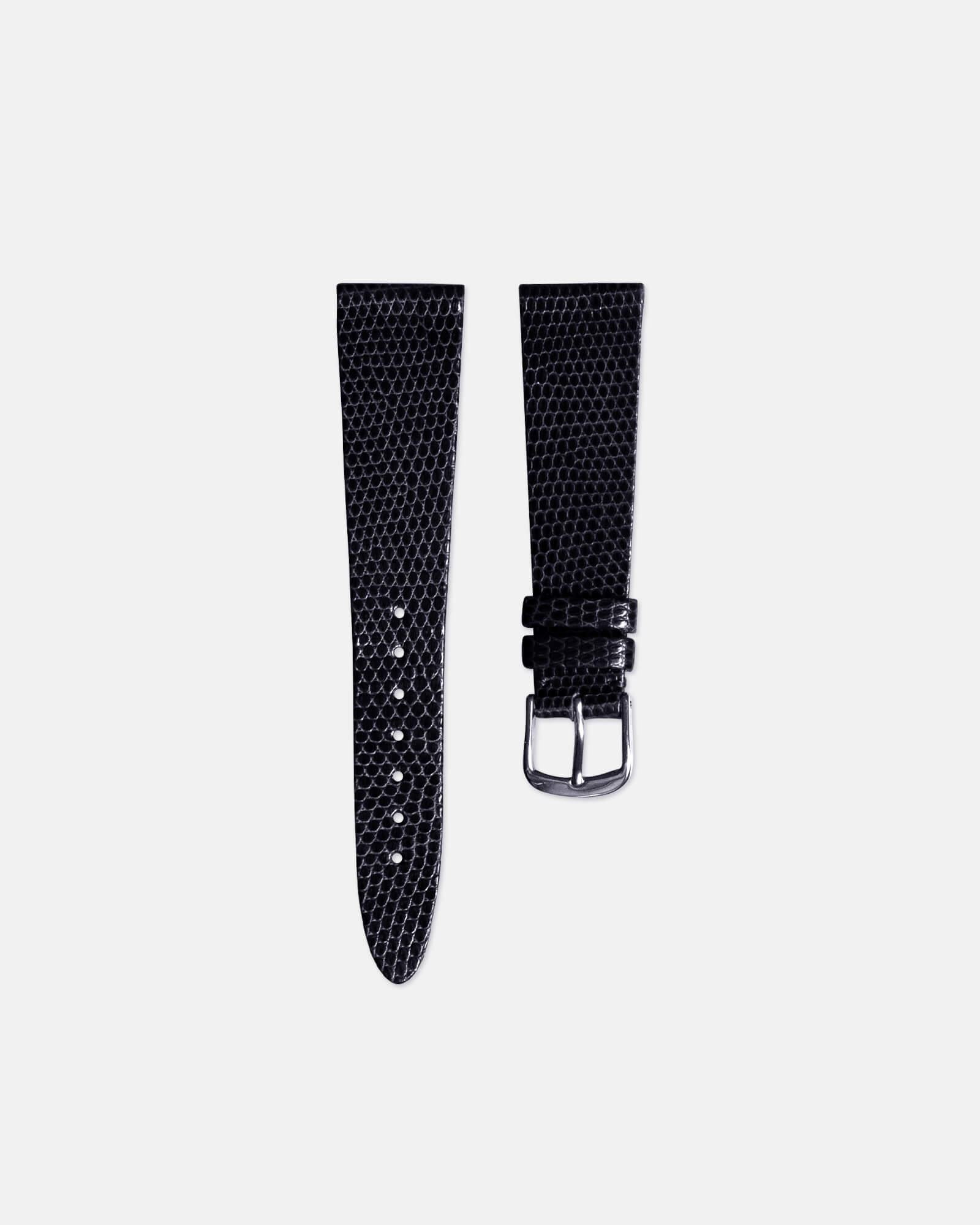 Black crocodile leather watch strap – Joseph Bonnie