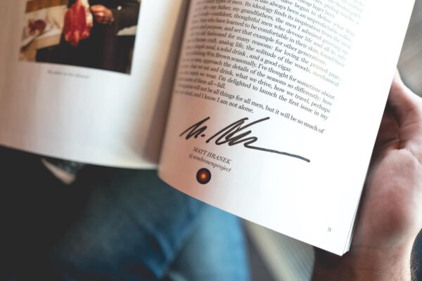 WM Brown Magazine - Signature