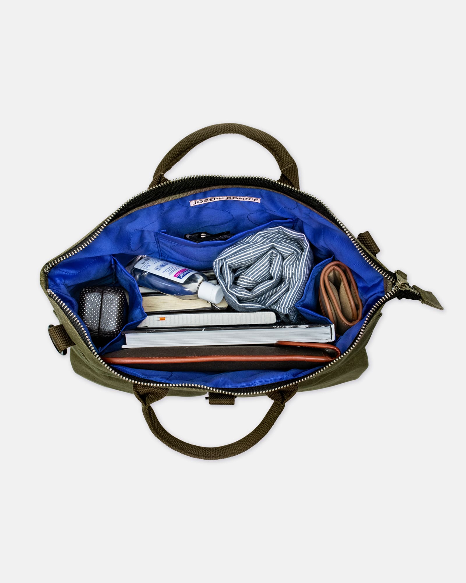 Maverick Helmet Bag - Sac de Pilote - Toile de Coton Kaki