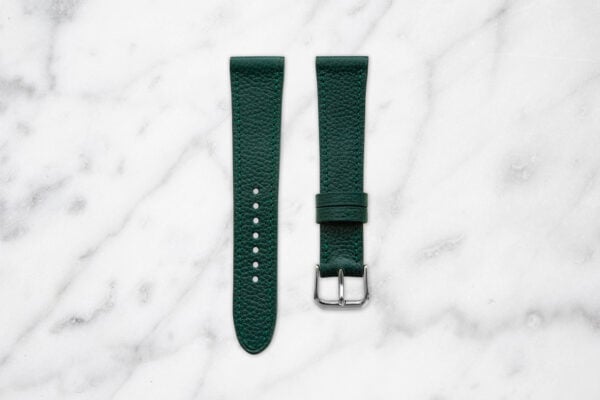 Bracelet de montre cuir grainé - Vert