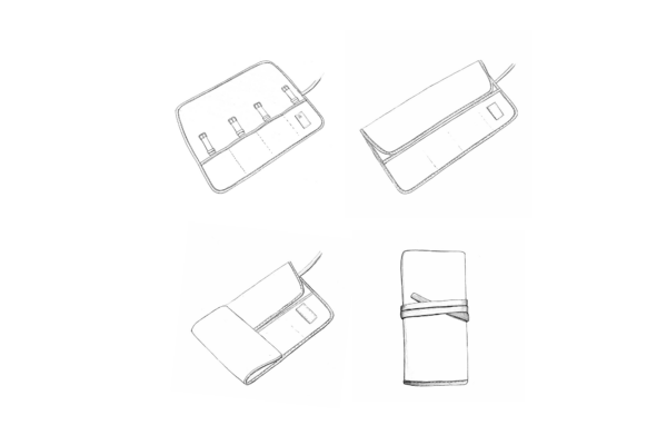 Pochette de montre transport