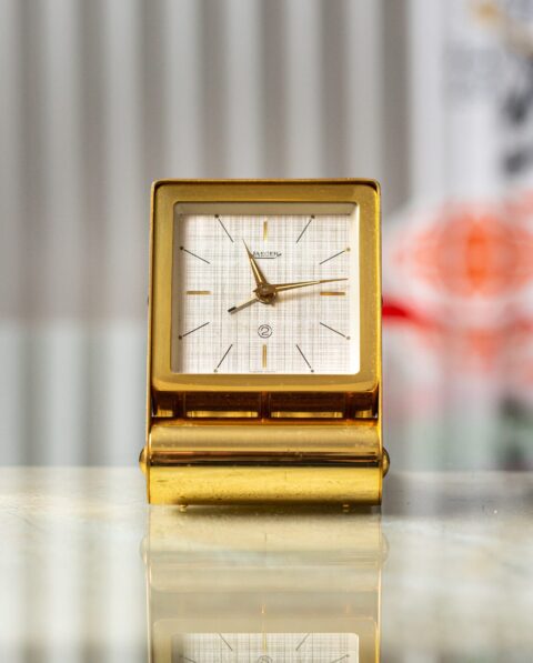 JAEGER ADOS 2-DAY TABLE CLOCK