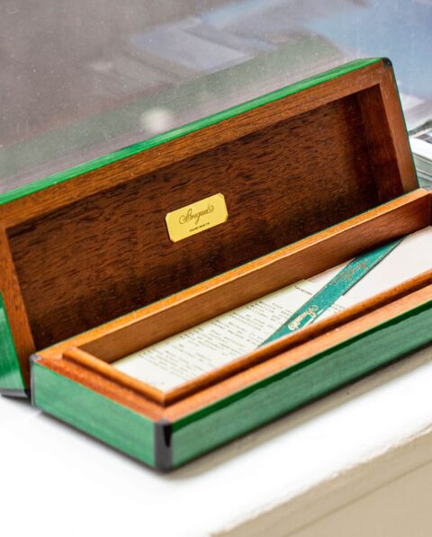 Breguet boîte une montre - Bois laqué vert
