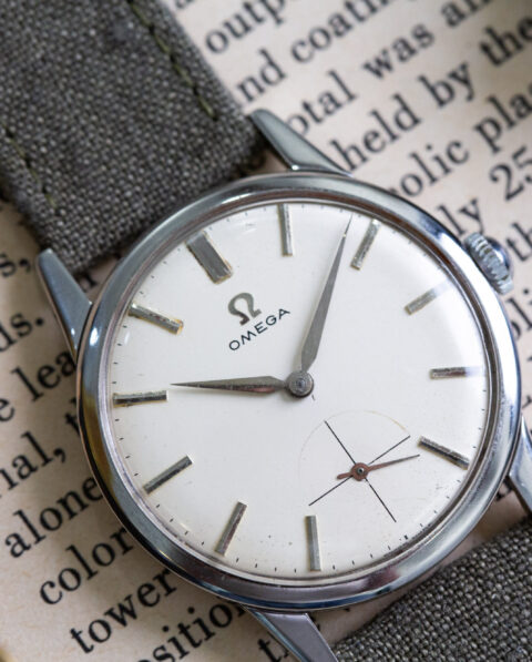 Omega petite seconde vintage