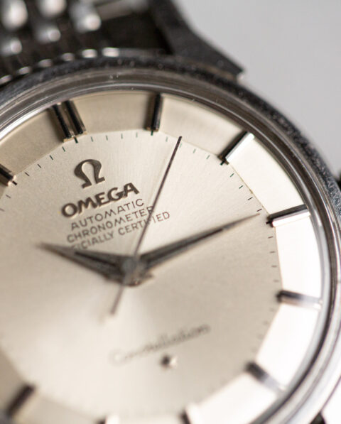 Omega Constellation Pie-Pan Steel