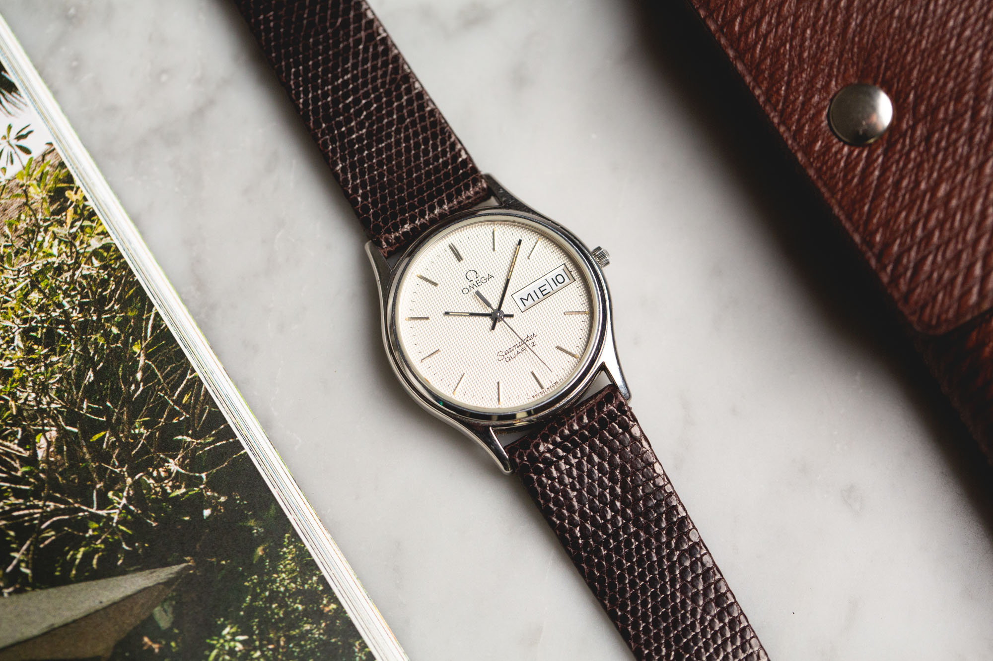 OMEGA SEAMASTER QUARTZ Circa 1984 3 months warrant