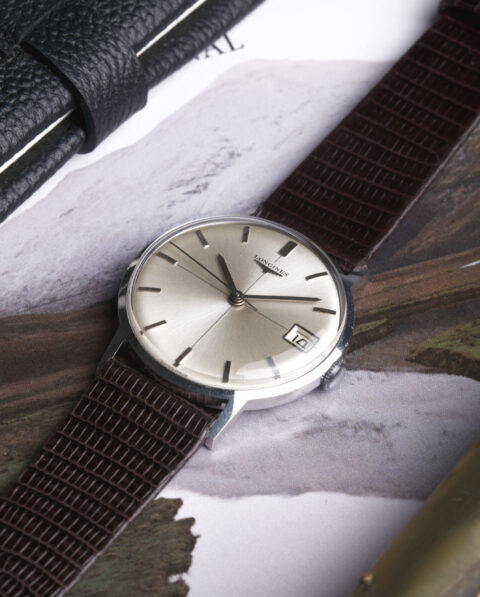 LONGINES SIMPLE CADRAN ARGENTÉ