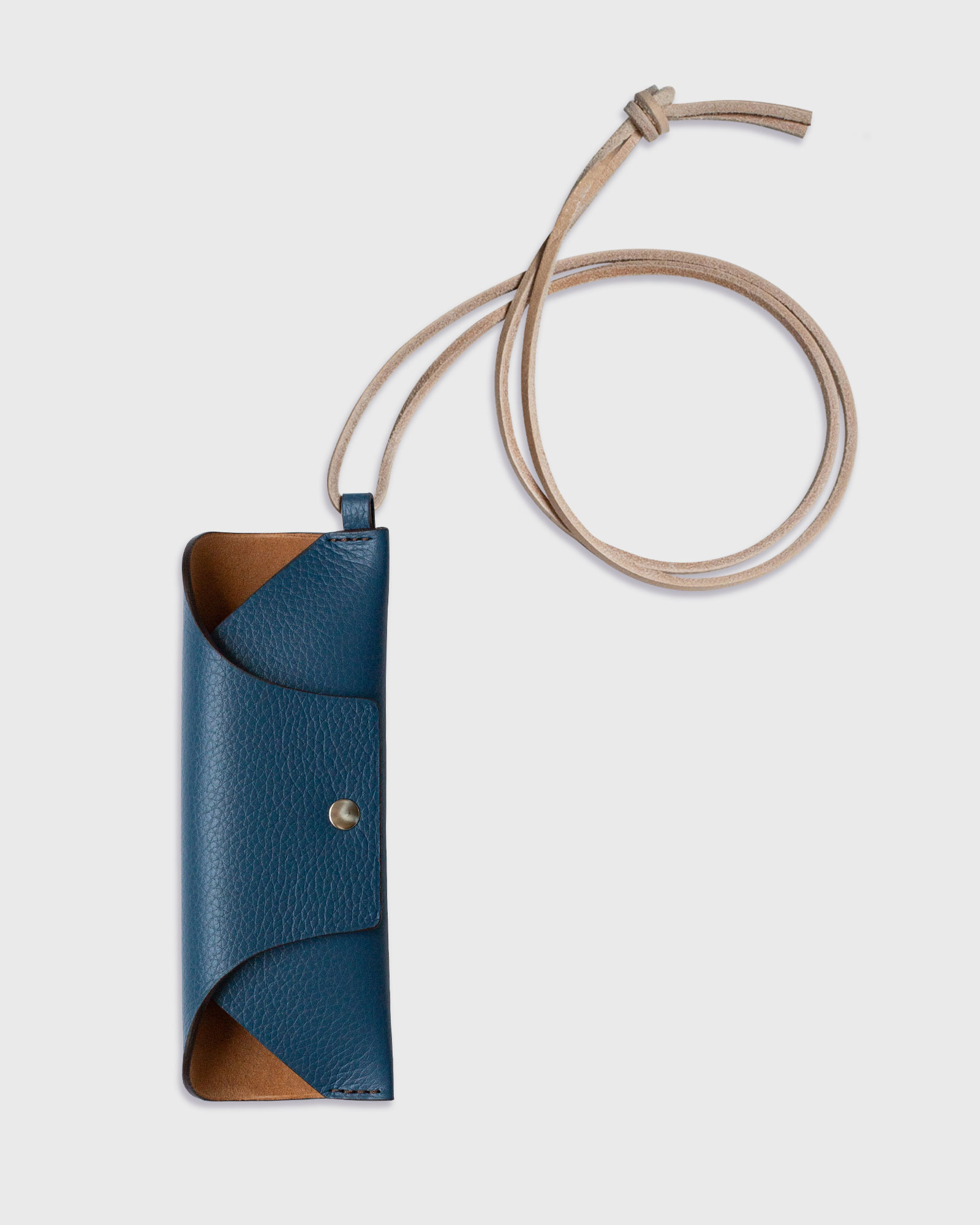 Étui à Lunettes Portable Avec Cordon – Pour Lunettes De Soleil Ou De Vue – Taille Compacte, Protection Doublure Polaire