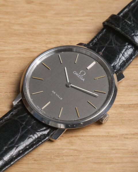 OMEGA DE VILLE CADRAN GRIS