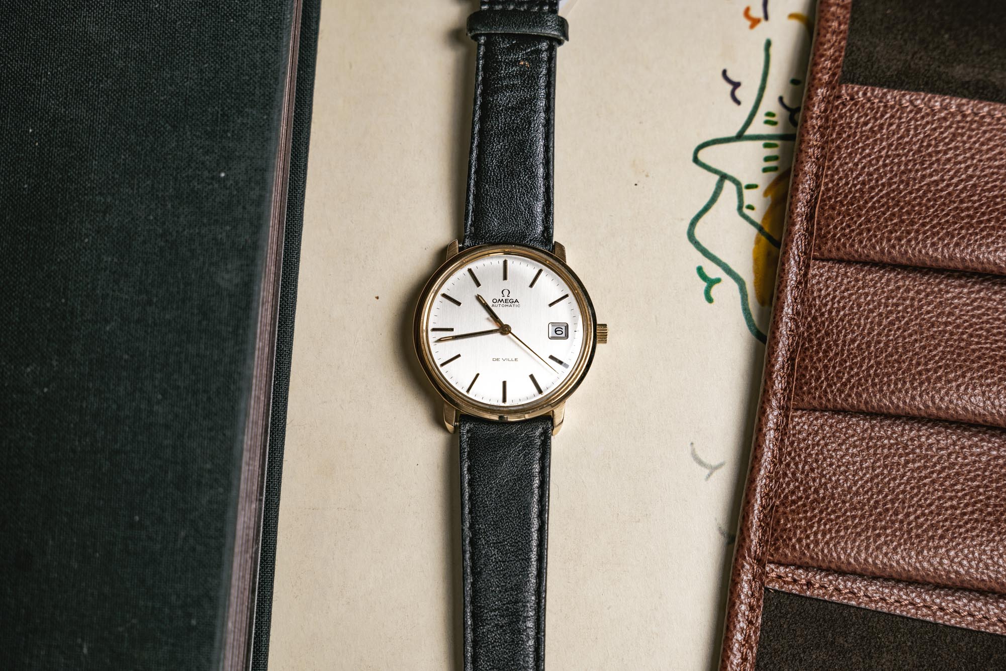 ジャンク OMEGA De Ville クォーツ腕時計 A3374 omega-de-ville-1-1.jpg